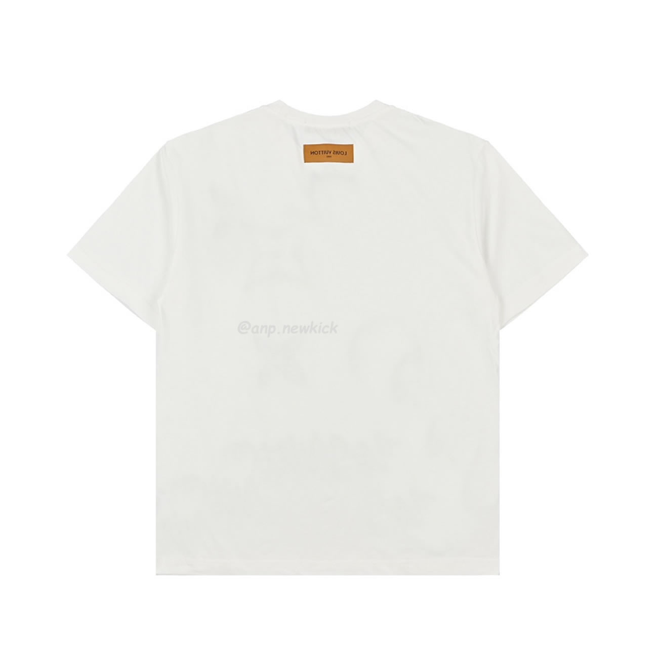 Louis Vuitton 24ss 3d Foam Printed Short Sleeves T Shirt (2) - newkick.app